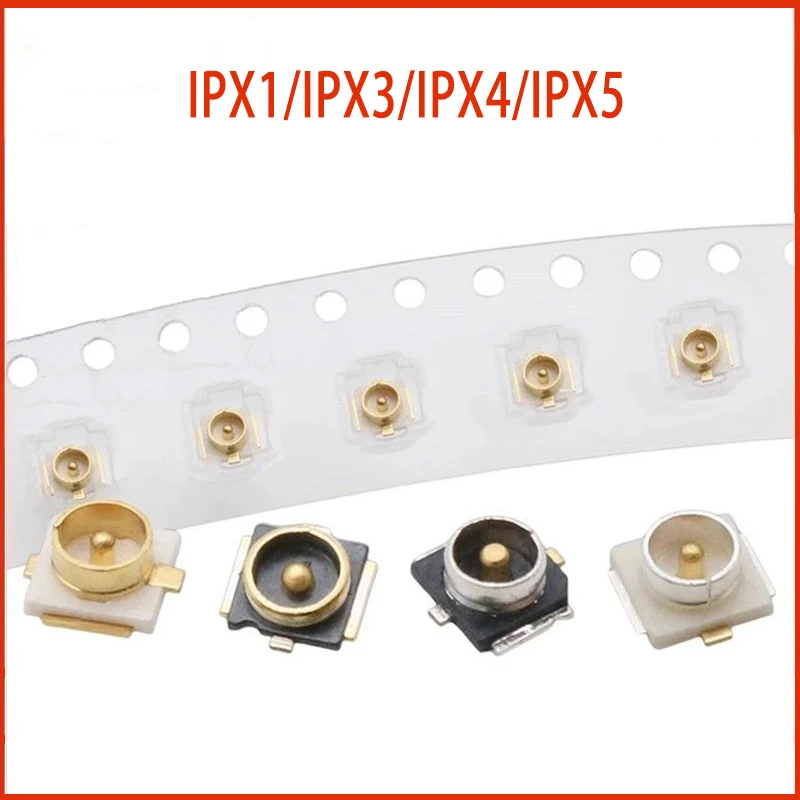 10pcs IPX1/IPX3/IPX4/IPX5 UFL Seat IPX Connector U.FL-R-SMT RF Coaxial Contor SMD SMT Solder PCB Antenna Socket Jack
