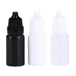 100PCS 5ml 10ml 15ml 20ml Plastic Empty Squeezable Liquid Dropper Bottle for Travel Small Eye Ear Dropper Bottles Essential Oil