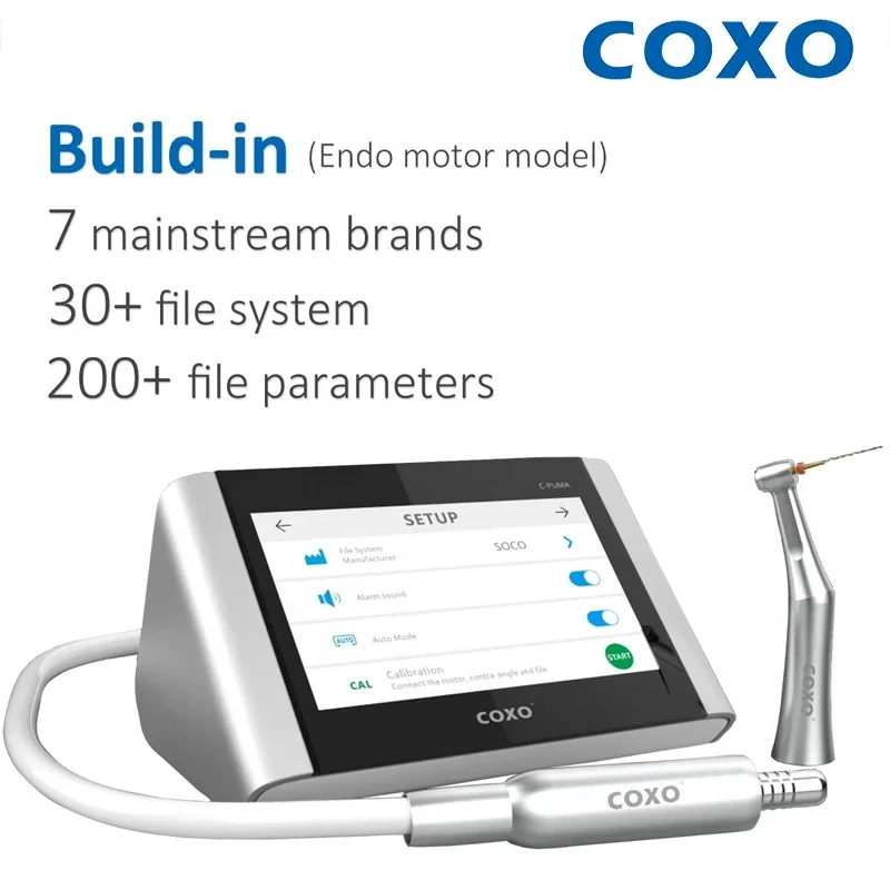 

COXO C-Puma Master 2 в 1, конструкционный электроприбор с функцией эндо, бесщеточным двигателем, светодиодной подсветкой, головкой Imini 6:1, угловым углом