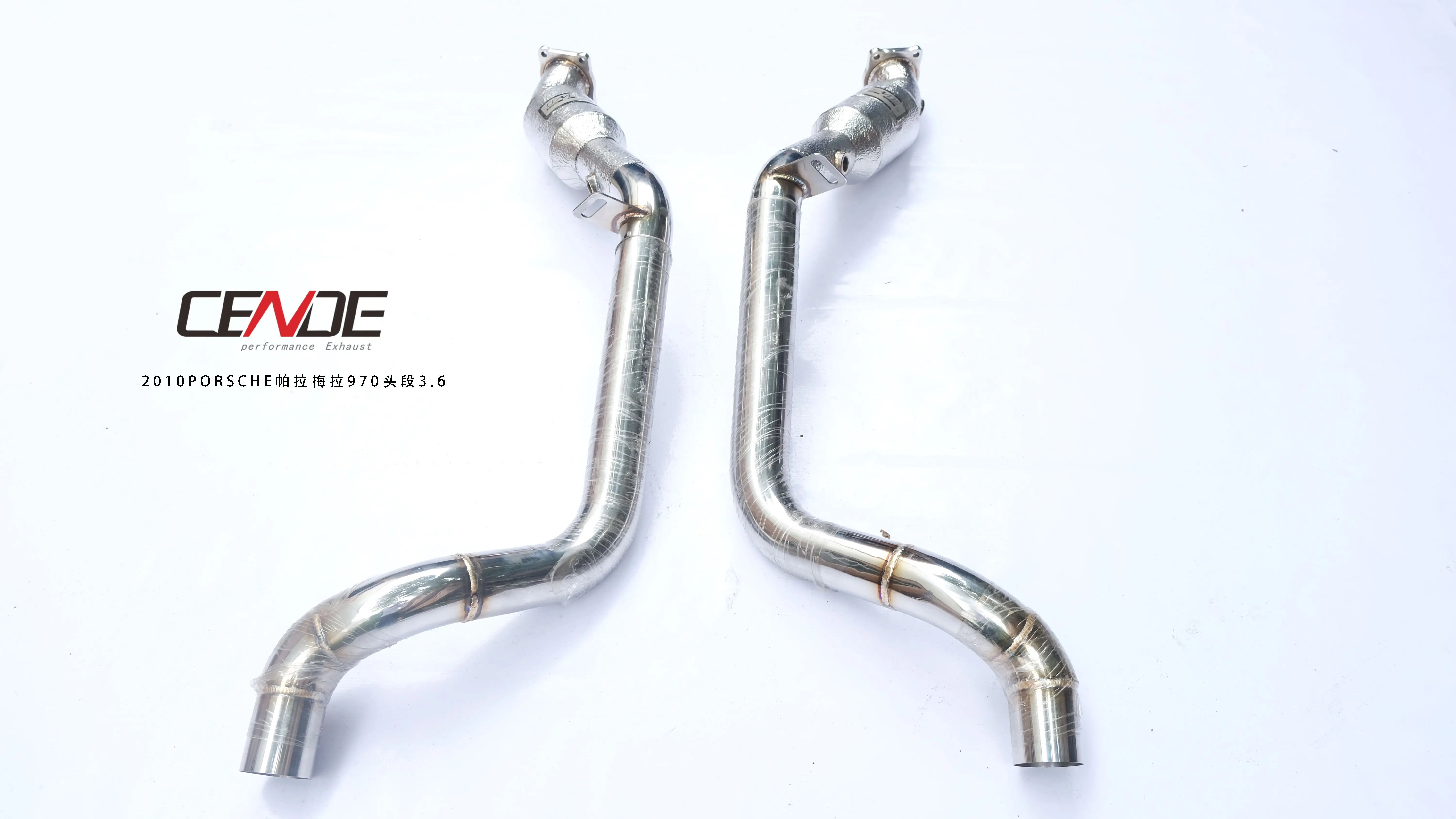 Factory sales Stainless steel 304  exhaust catback system downpipe for 970 Panamera / S 3.6/4.8/4.8T