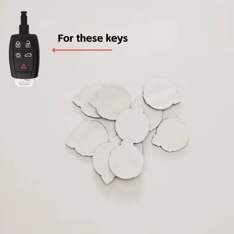 14mm Replacement Remote Car Key DIY Emblem Logo Sticker for Volvo Remote Car Key Insignia Sticker