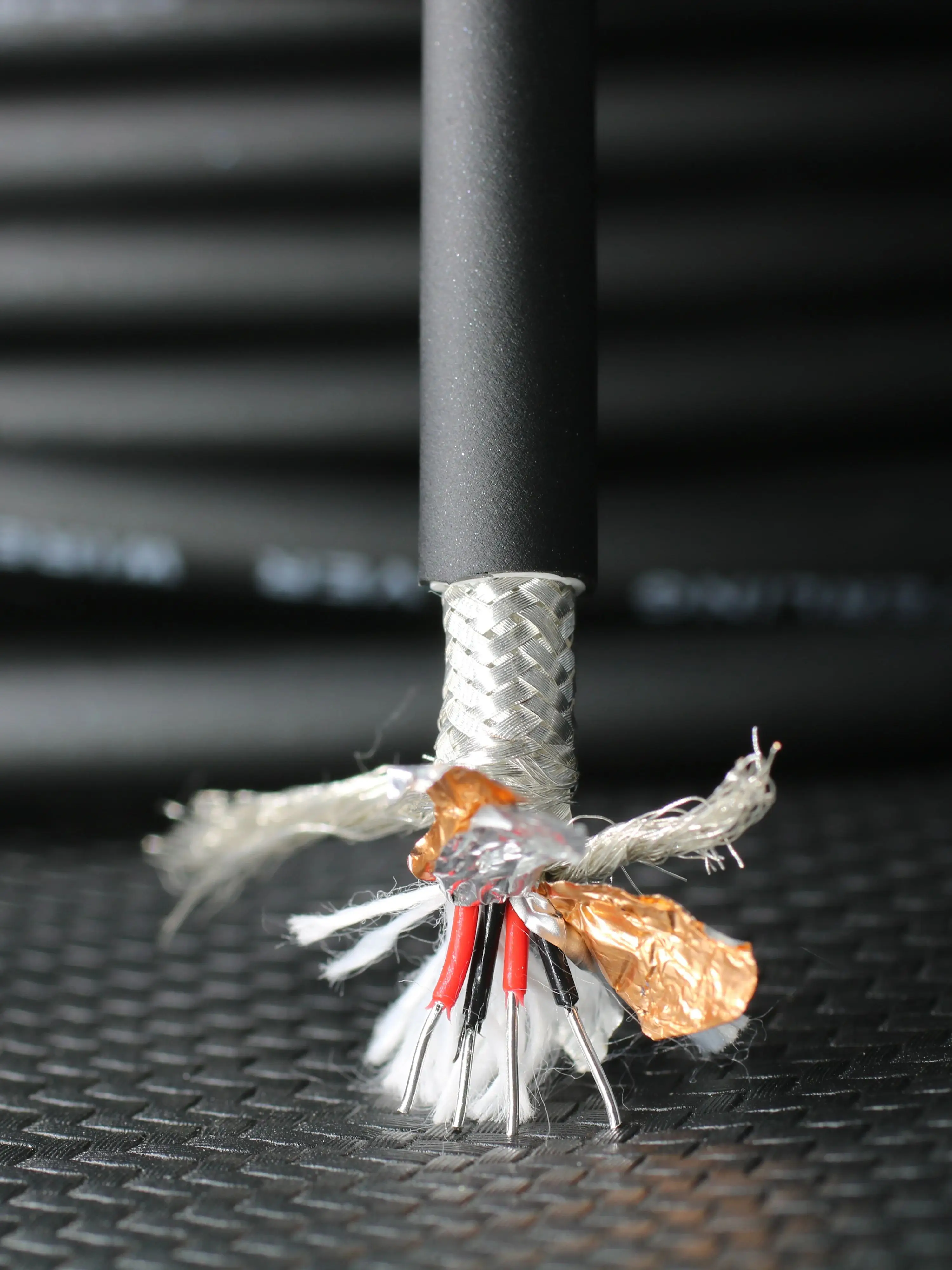 99,99% Puur Zilver Signaalkabel 7mm HIFI AUDIO 4-core Afgeschermde Draad Versterker CD DIY 15AWG Ag Interconnect Audio Kabel Koord - afbeelding 2