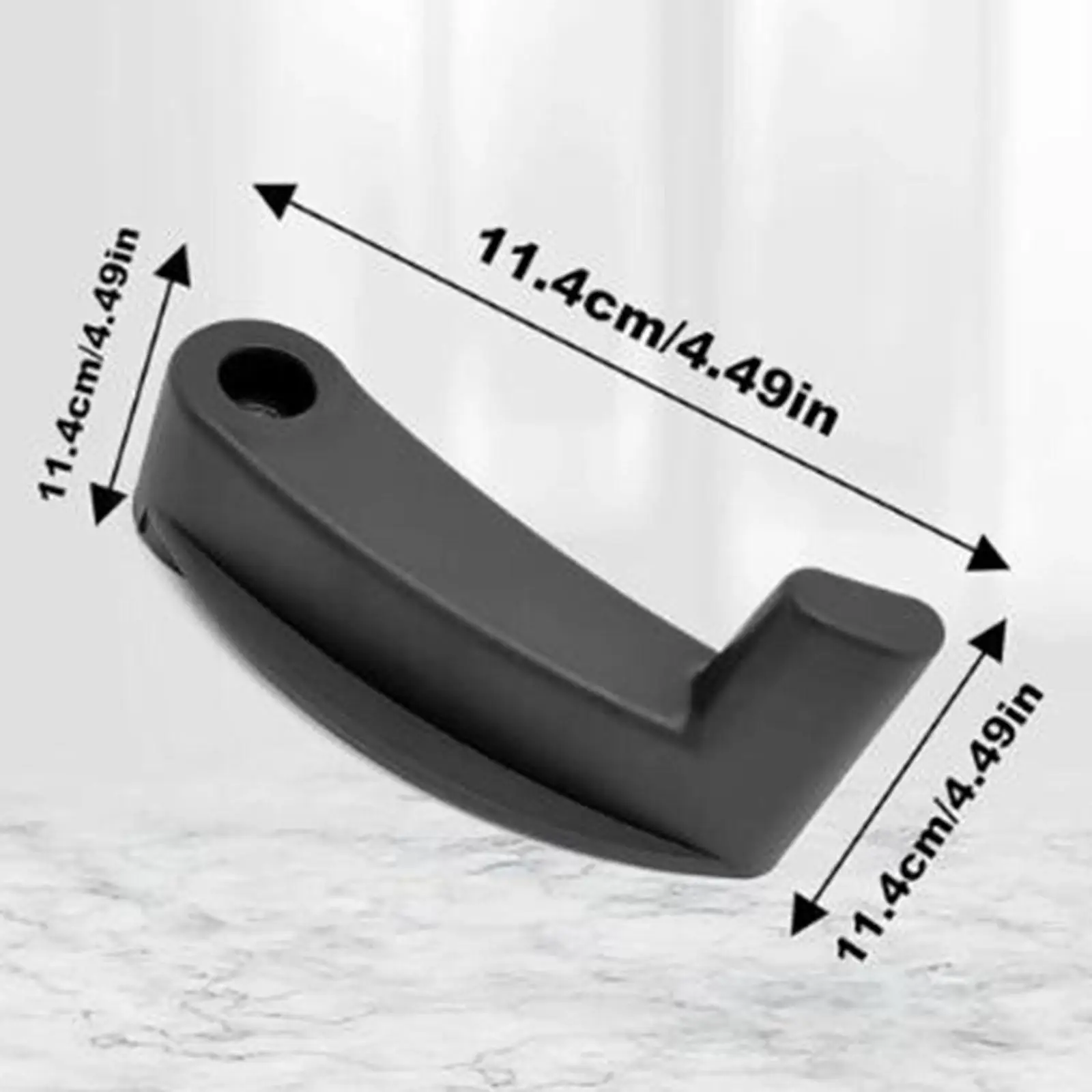 Car Cargo Door Release Handle Interior Replacement Black Plastic 11.4cm 1ZP90JXWAB for Hatchback Repair