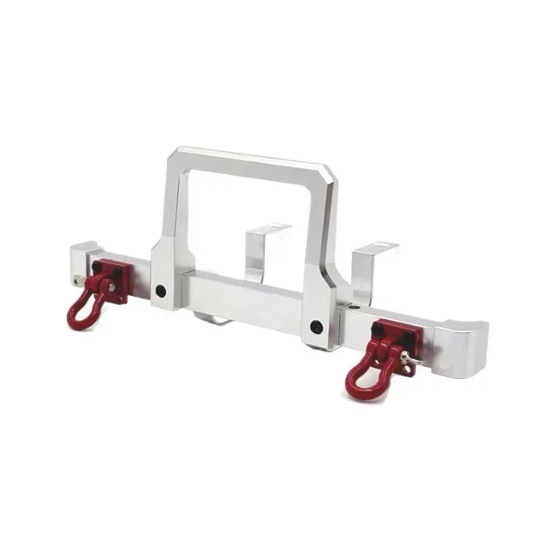 โลหะกันชนหน้ากันชนพร้อมตะขอพ่วงสําหรับ MN 1/12 MN82 LC79 RC รถอะไหล่อัพเกรด