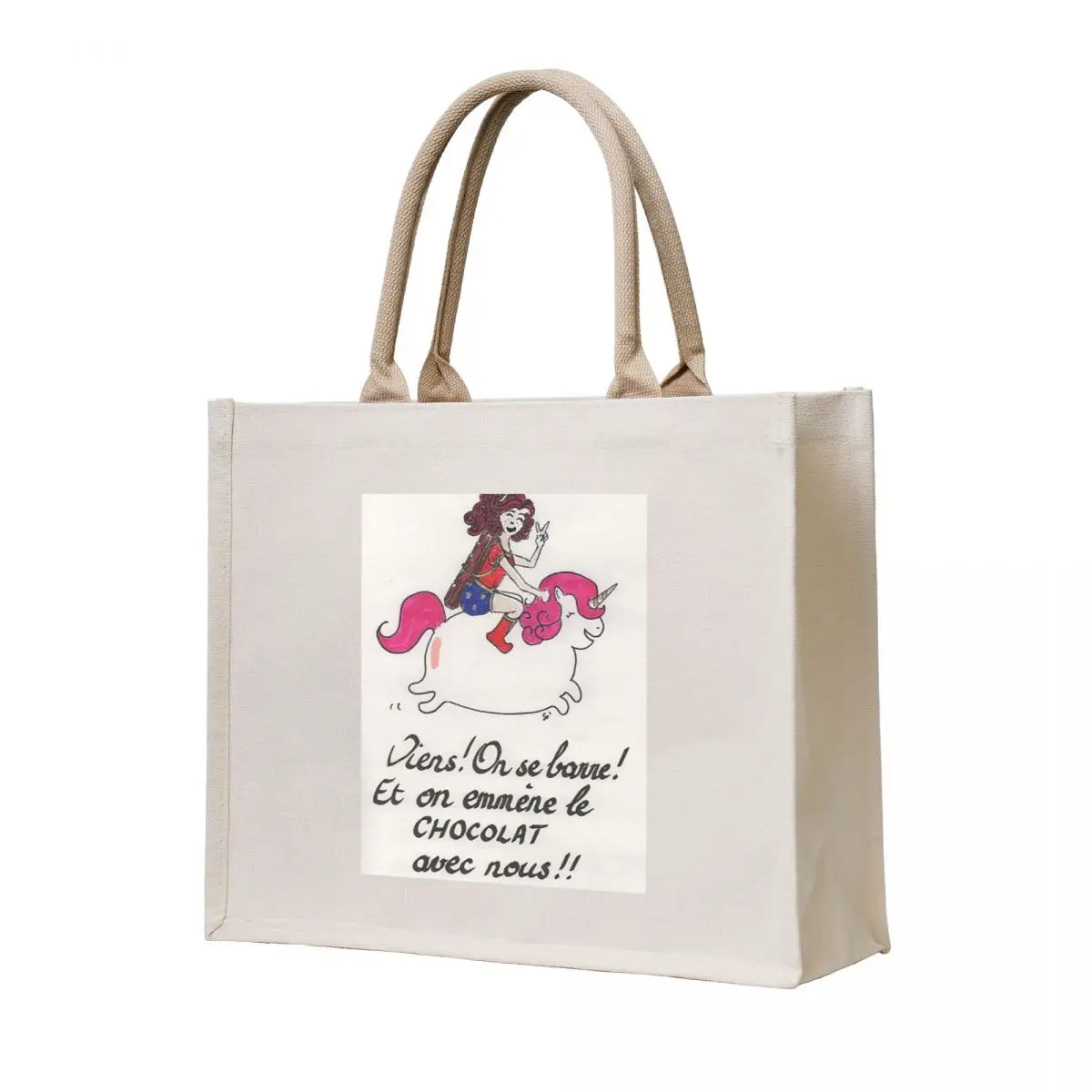 

On the back of unicorn! Tote Bag Women's handbag Big bag women bags luxury women