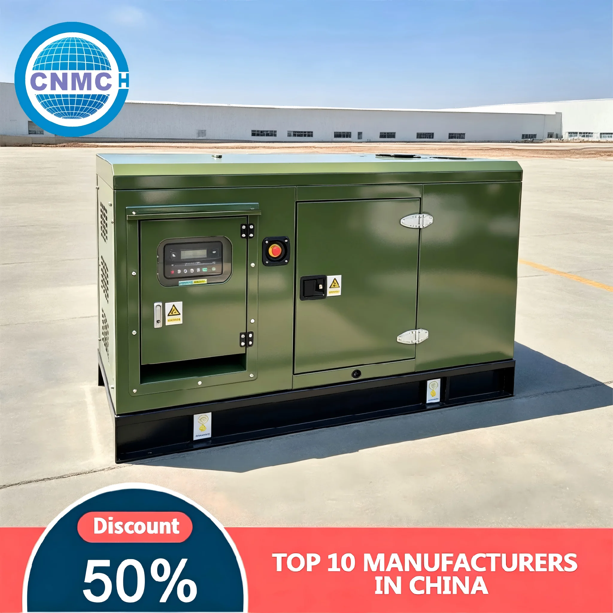 50KW 80KW 100KW 200KW 50HZ 60HZ Diesel Generator generators Workshop Customizable Quiet Silent Engine Industry Power Outages