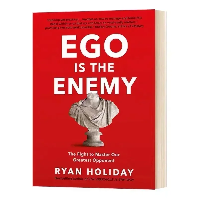 EGO É A ENEMIA Por Ryan Holiday Brushback Novel # Livro mais vendido de 1 Nova York Times