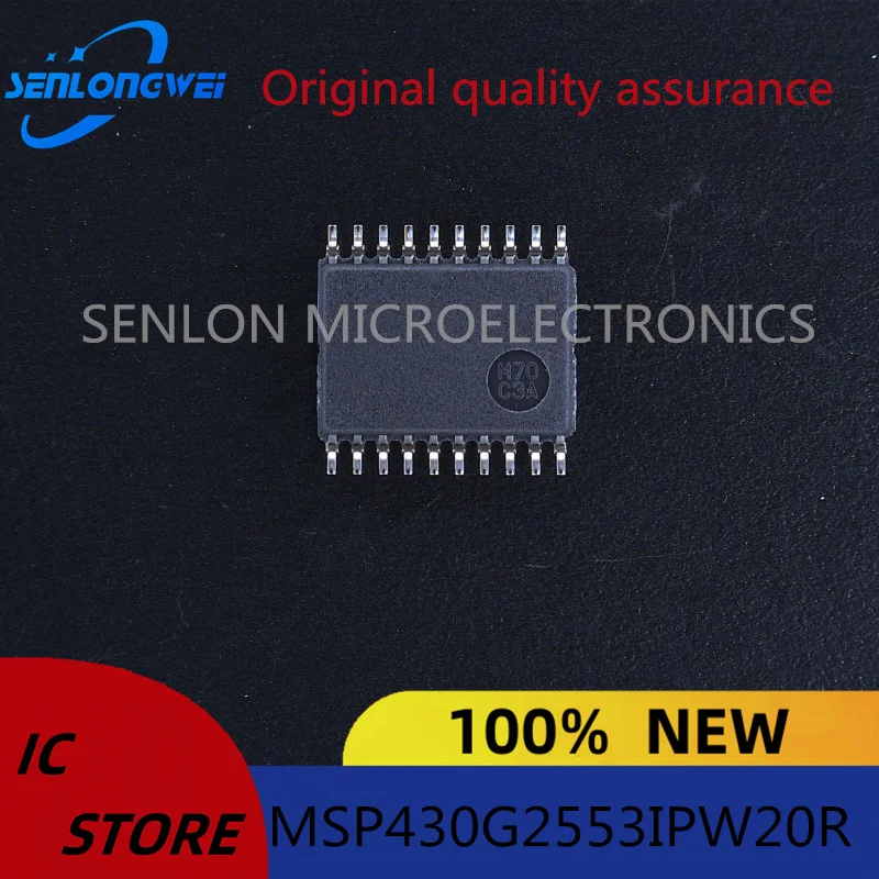 100%Original MSP430G2553IPW20R Silk Screen 430G2553 TSSOP20