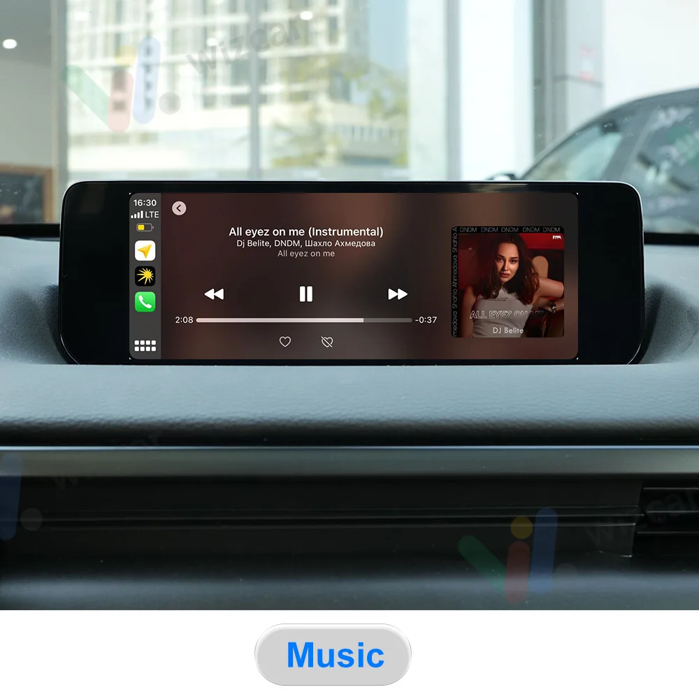 For MAZDA CX50 CX5 CX30 WIZCAR M1 Mini | Wireless Android Auto Google Waze Maps Spotify Music Navigation For Android Phone Use