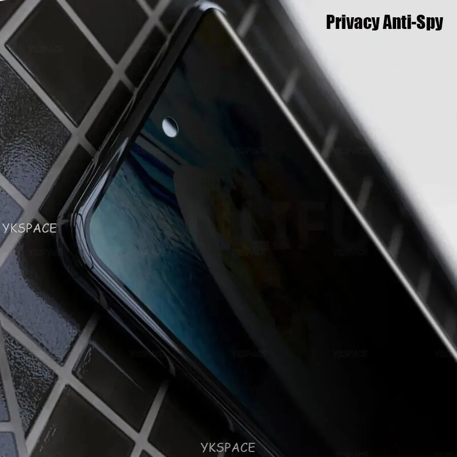 1–3 Stück Fingerabdruck-Entriegelung, Privatsphäre, Anti-Spionage-Pipiing, 0,2 mm, 9H gehärtetes Glas für Google Pixel 9 10 Pro XL Displayschutzfolie – Detail 24