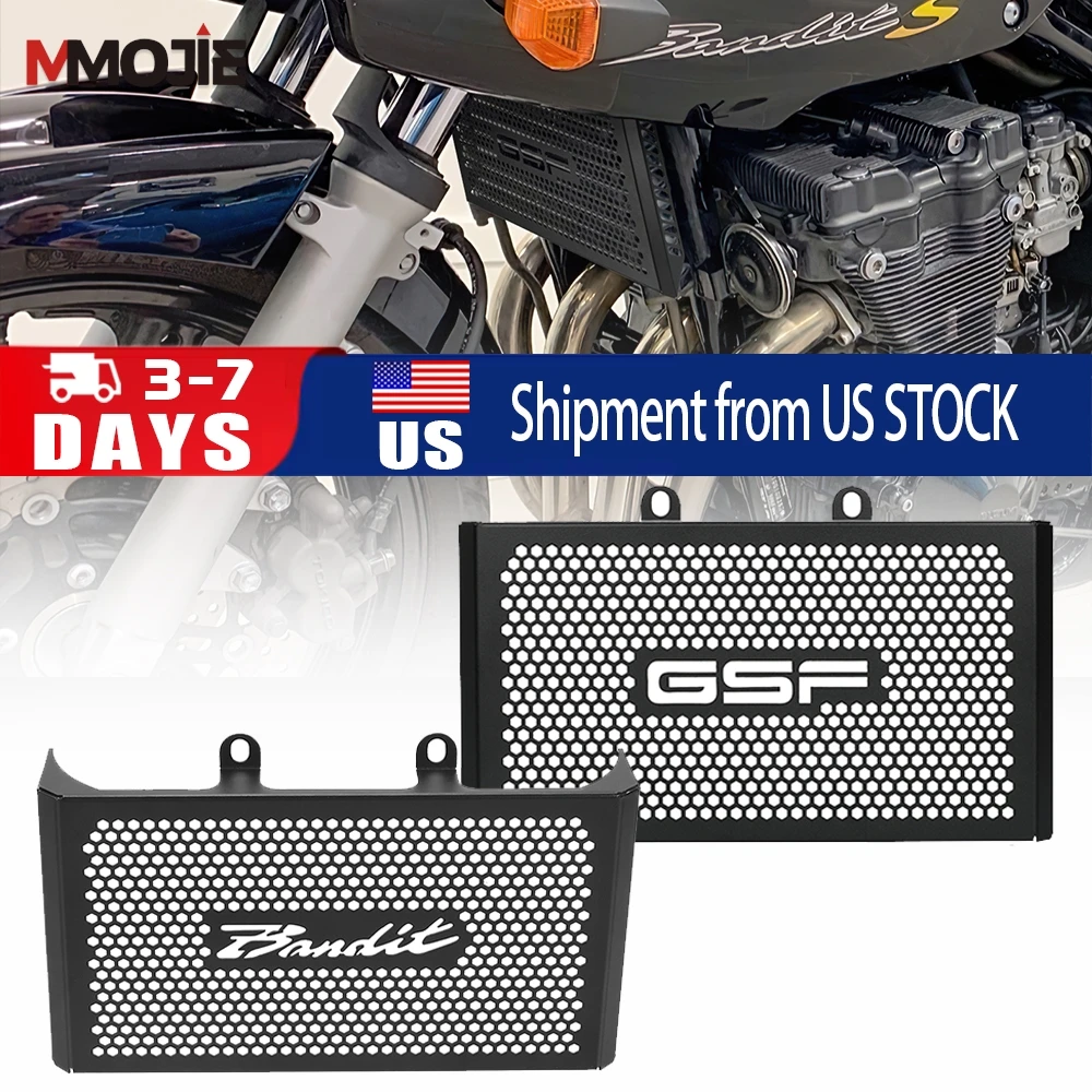 لسوزوكي GSF600 GSF600S GSF650 GSF650S Bandit GSF 600 بانديت 600/650 المبرد الحرس خزان مصبغة حامي غطاء شبكي 1995-2006 #1