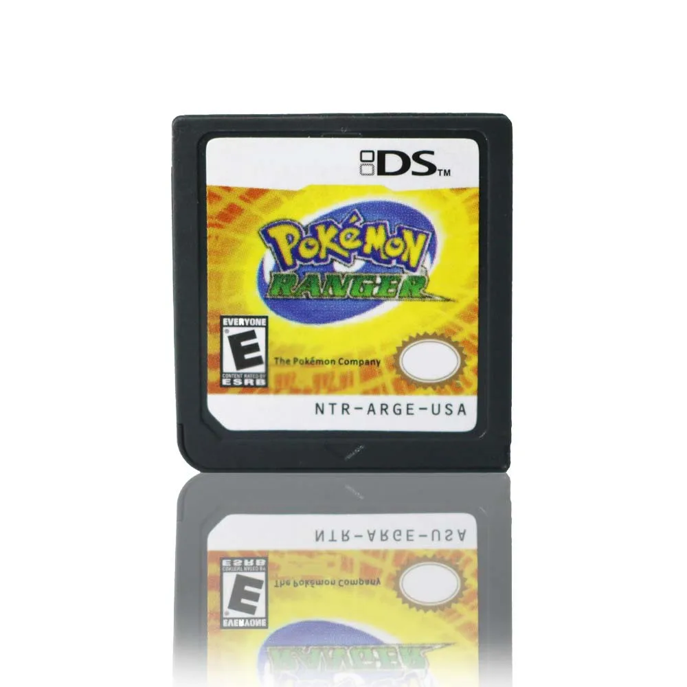 Karta kombinowana Pokemon 3DS NDS karta połączona zawiera złote serce i srebrne gra karciana duszy Pokemon gra karciana prezent urodzinowy dla dzieci