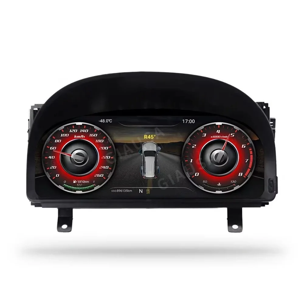 

B 12,3 "система Linux, новые обновления, автомобильный ЖК-дисплей, приборная панель, цифровые спидомеры, панель приборной панели для Toyota Alphard 2008-2014