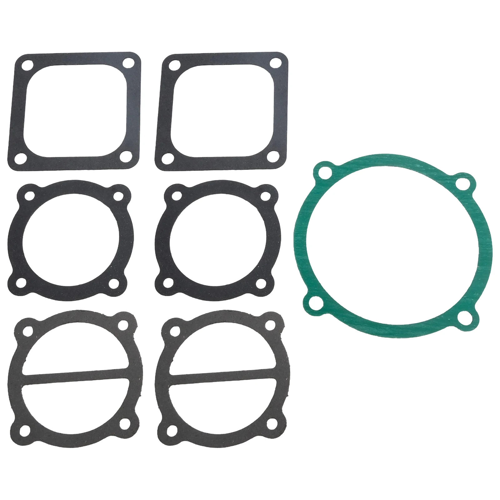 7-In-1 Air Compressor Cylinder Head Base Valve Plate Gaskets Washers 65 For 2065 Air Tools Air Compressors Replacement Parts