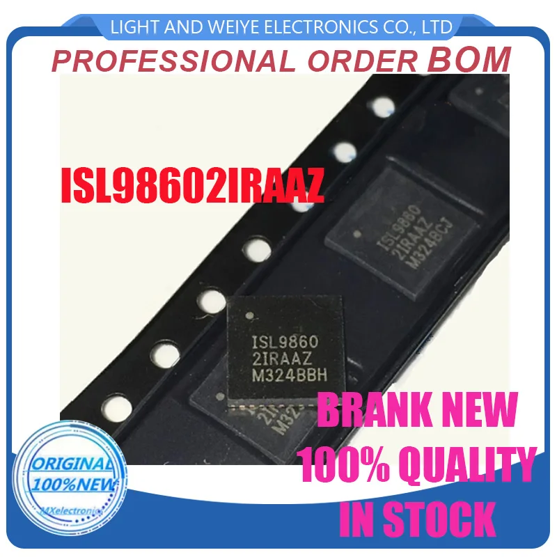 (5piece) 100% New ISL98602IRAAZ ISL98602 ISL9860 2IRAAZ QFN-40 Chipset