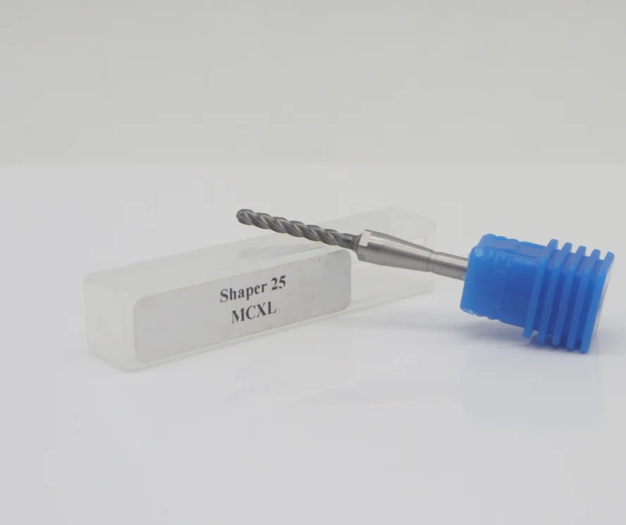 Vsmile Sirona Cerec MC XL Step 12 12S Cylinder Pointed Milling Burs For Glass Ceramics Grinding