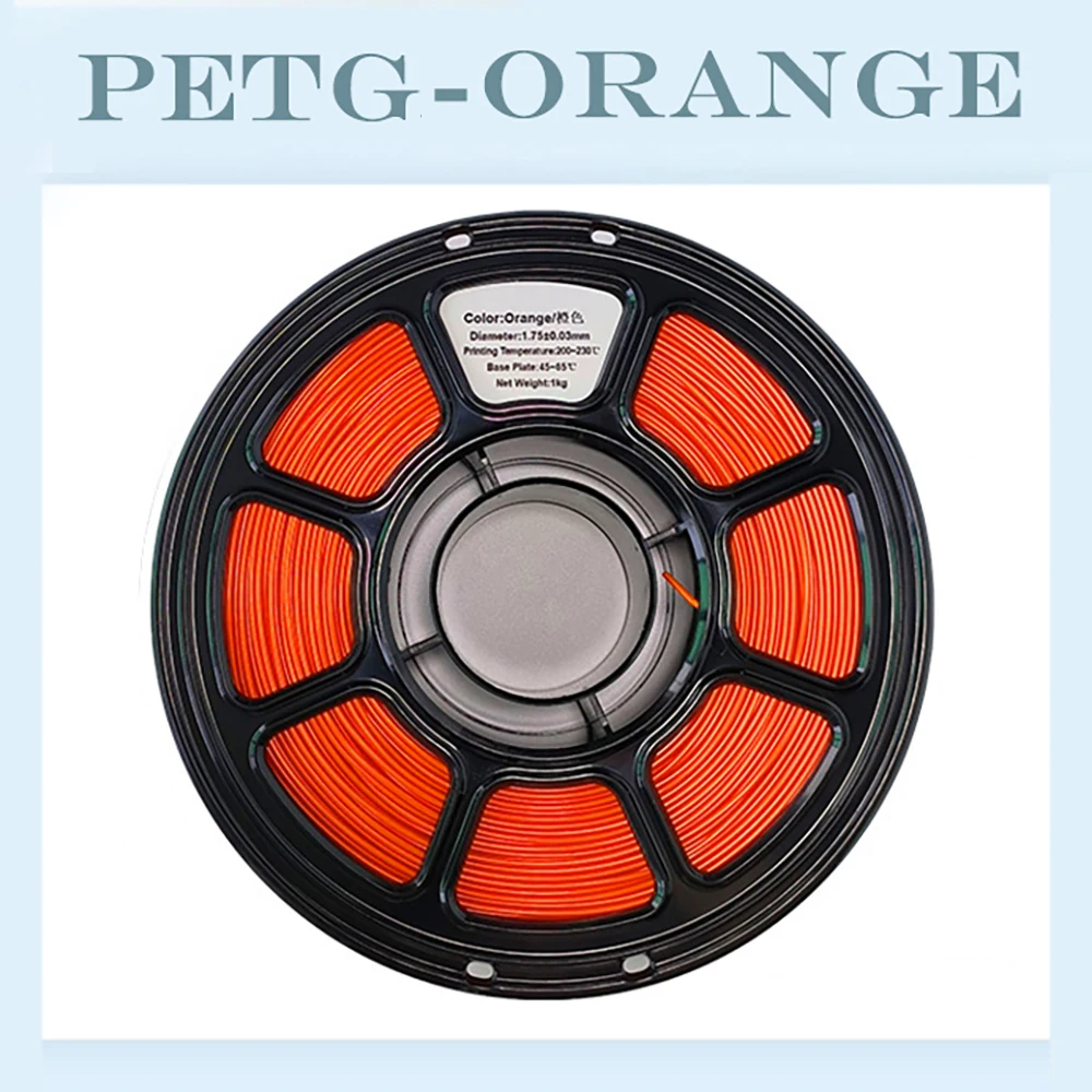 Tideboom 3D PLA/PETG-filament 1,2KG Hoge snelheid 3D-printerfilament Hoge stroomsnelheid Mat effect 3D-printen Mateial Pla dij Matecia Skol Alla Alla Byd Vara