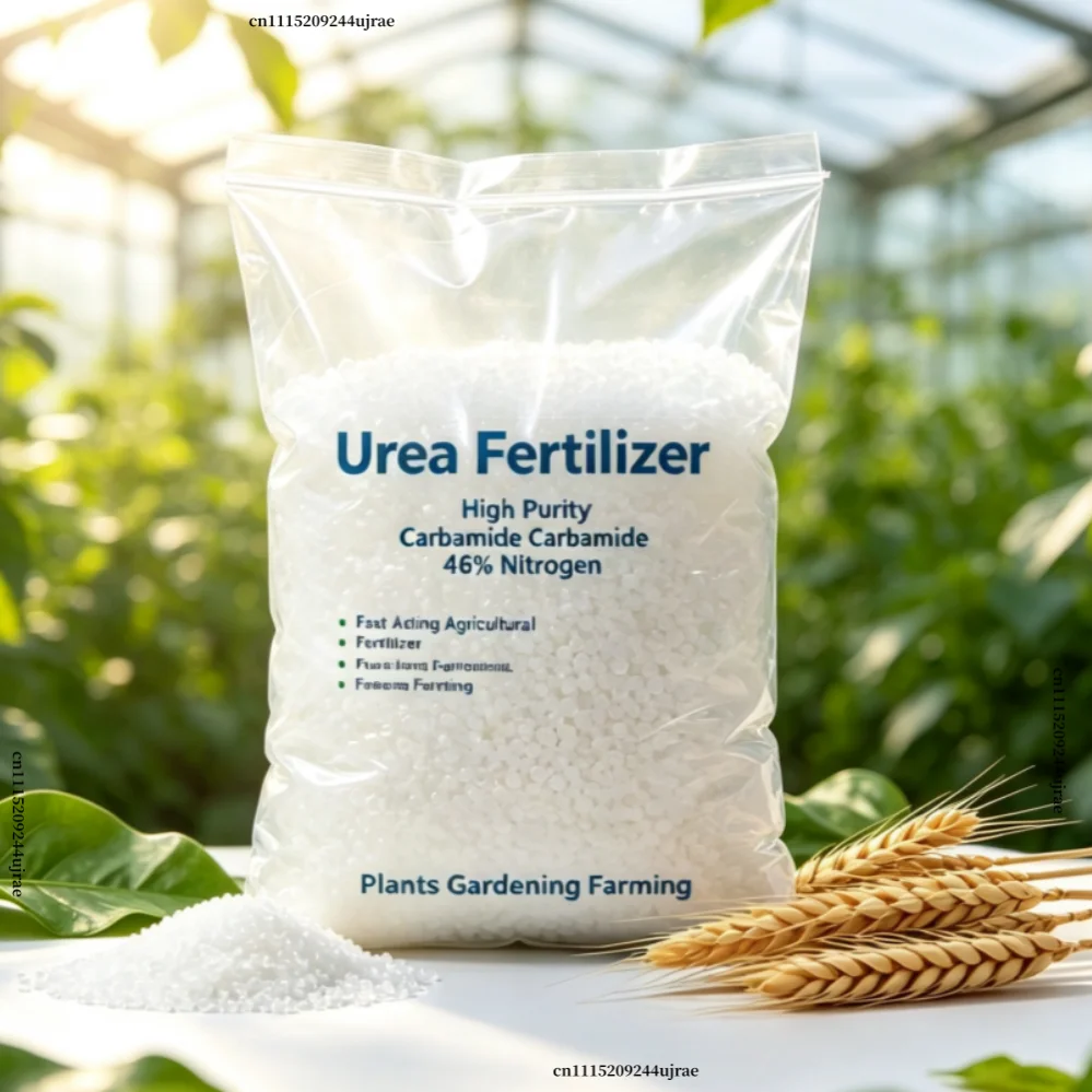 N46 Urea 46% Nitrogen High Purity Carbamide Fast Dissolving Fertilizer for Garden Plants Crops Farm Agriculture