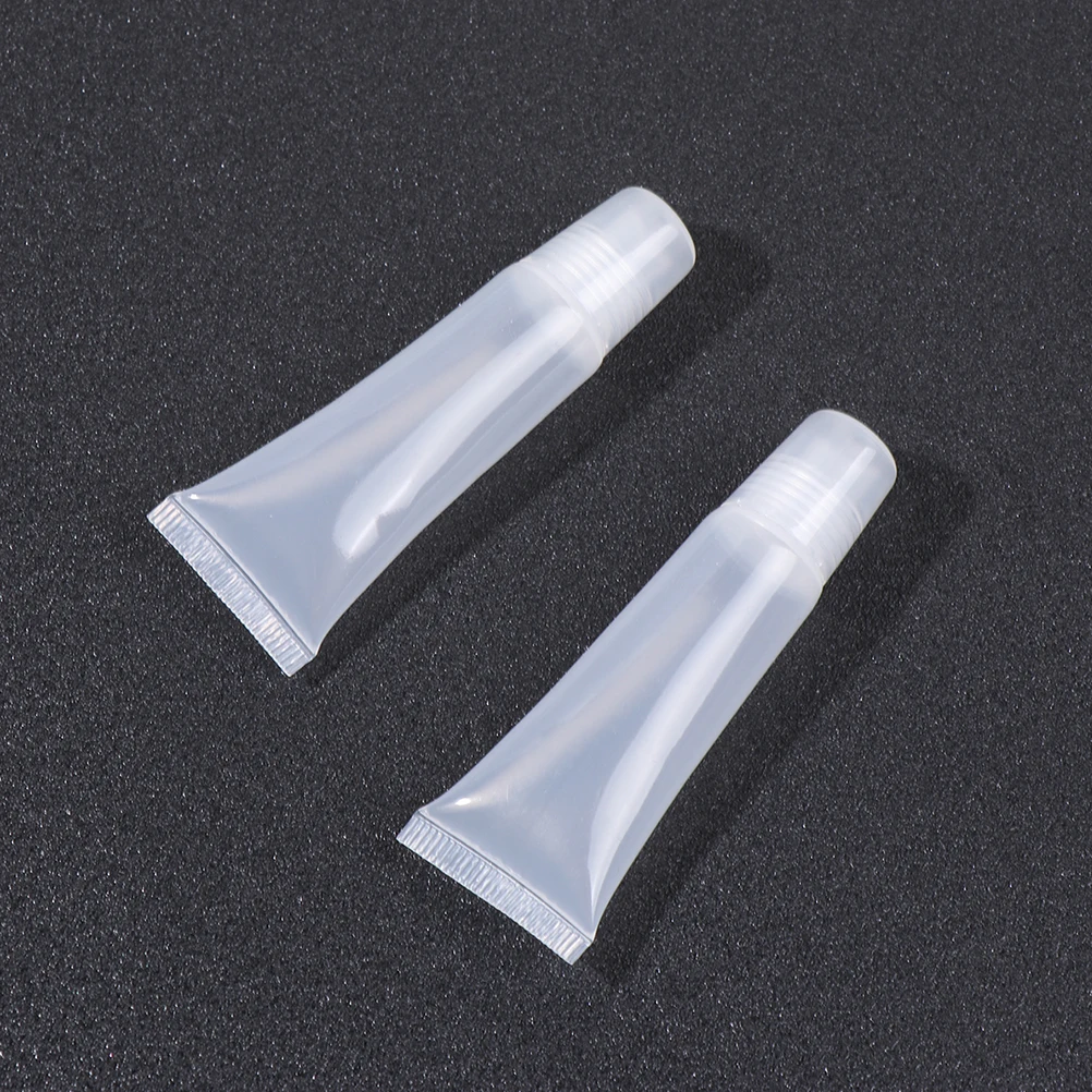 

40Pcs Lip Pomade Tubes Empty Refillable Soft Odor-Free Waterproof Container for Lip Balm Refillable Tubes