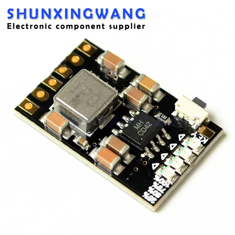 2A 5V Charge Discharge Integrated 4in1 3.7V 4.2V Lithium Battery Boost Mobile Power Protection Board
