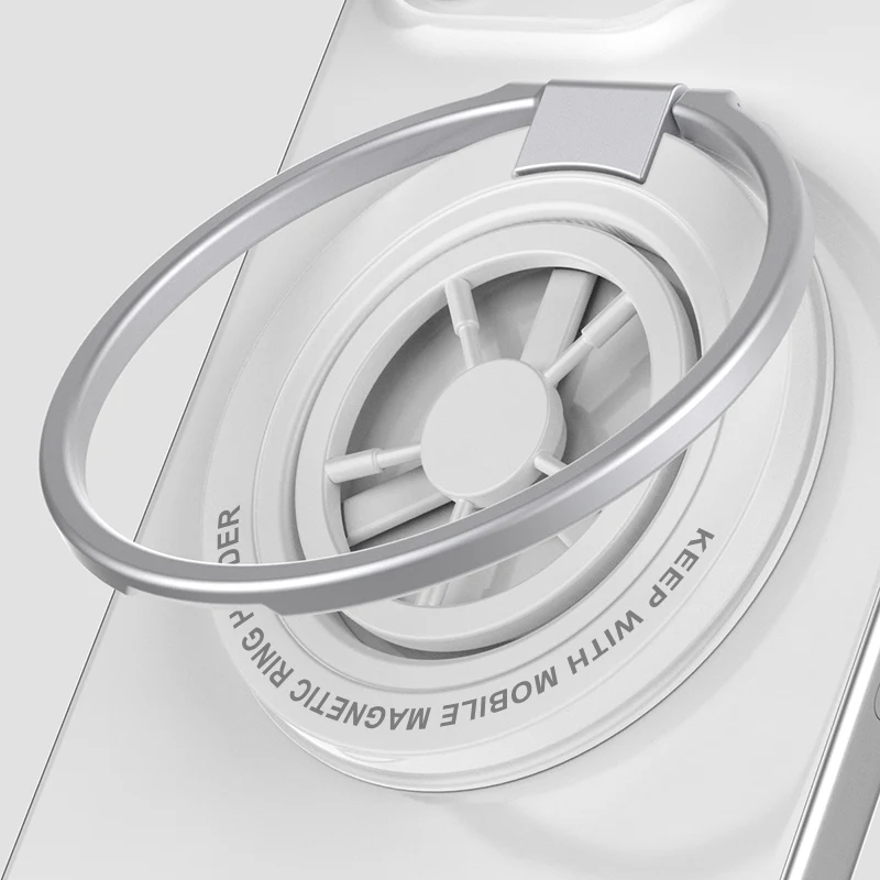 Красочная подставка для телефона Lucky Roulette, портативный двойной магнитный держатель для Magsafe, настольная складная подставка для iPhone Samsung Xiaomi Красочная подставка для телефона Lucky Roulette, портативный двойной магнитный держатель для Magsafe, настольная складная подставка для iPhone Samsung Xiaomi