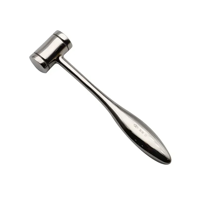 1Pc Autoclave Teeth Surgical Extraction Tool Dentist Instruments Dental Bone Hammer Double-headed Nylon Stainless Steel Handle