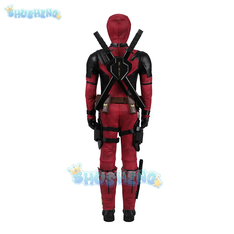 데드 코스프레 풀 Cosutme 웨이드 윈스턴 윌슨 코스프레 의상 어린이 에디션 영화 안티 히어로 슈트 할로윈