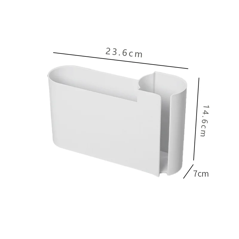 1 pc Convenient & Sturdy Wall-Mounted Garbage Bag Storage Box, Easy Access for Bathrooms & Kitchens