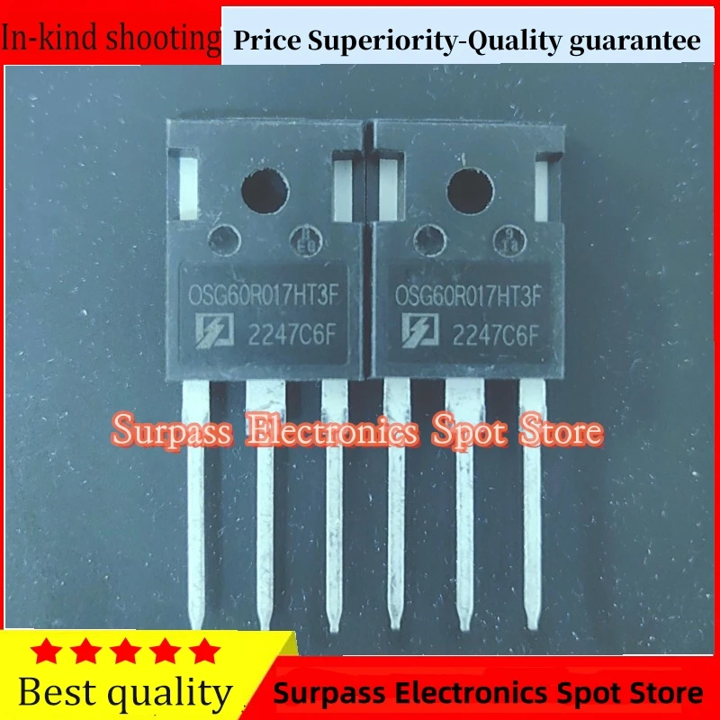 

10PCS-100PCS OSG60R017HT3F 600V 101A IGBT TO-247 Price Superiority-Quality guarantee