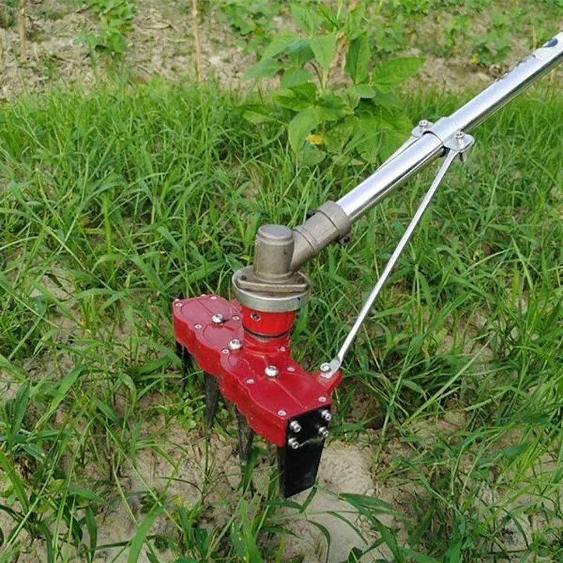 4 Blade 2 Blade Tooth M2 Universal Head Gardening Tool Mini Tiller Soil Broken Attachment Brush Cutter Grass Trimmer view 5