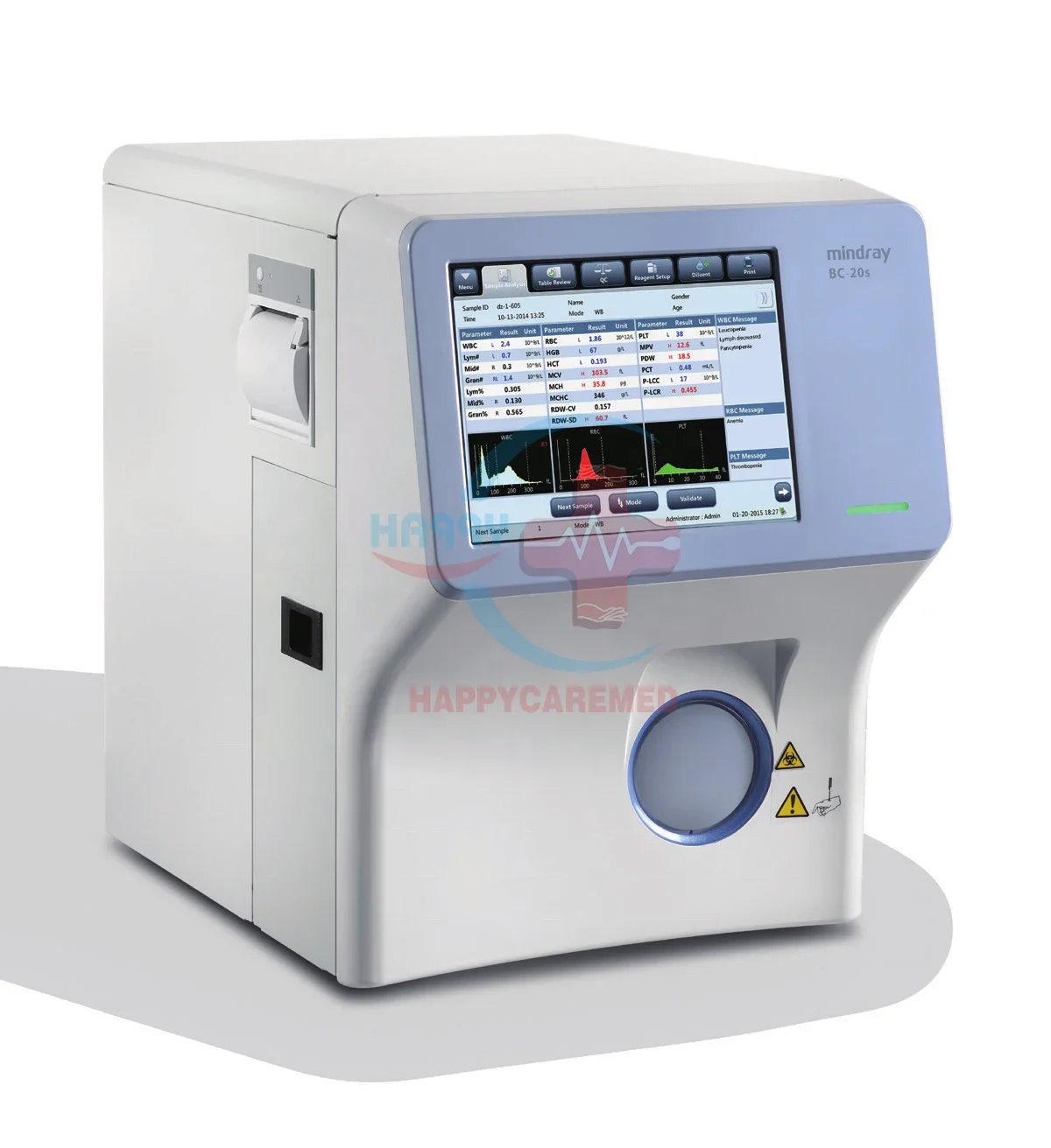 BC-20S Mindray Auto Hematologie Analyzer