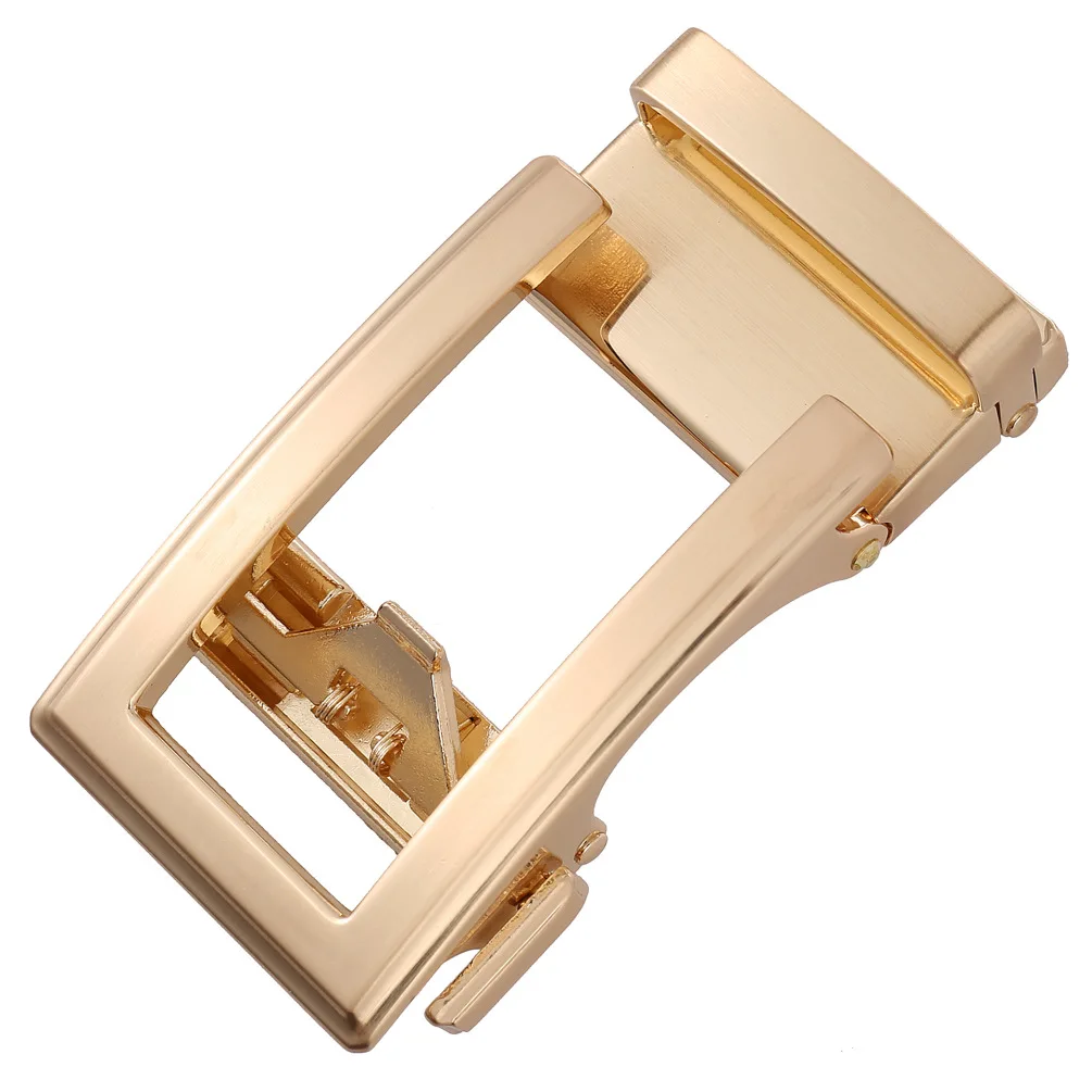 Neue Herren-Gürtelschnalle Freizeit Ohne Gürtelschnalle Business-Accessoires Automatische Schnalle Breite 3,5CM Luxus-Gürtel Designer-Herren – Detail 6