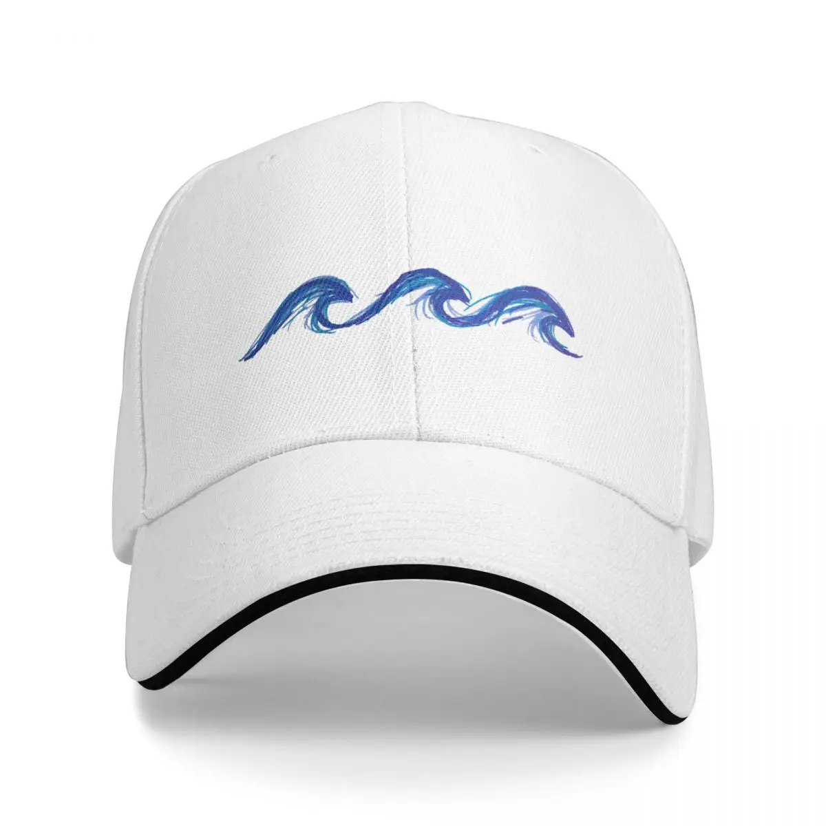 waves Baseball Cap Trucker Hat Icon Sun Cap Christmas Hat Women's Hats For The Sun Men's