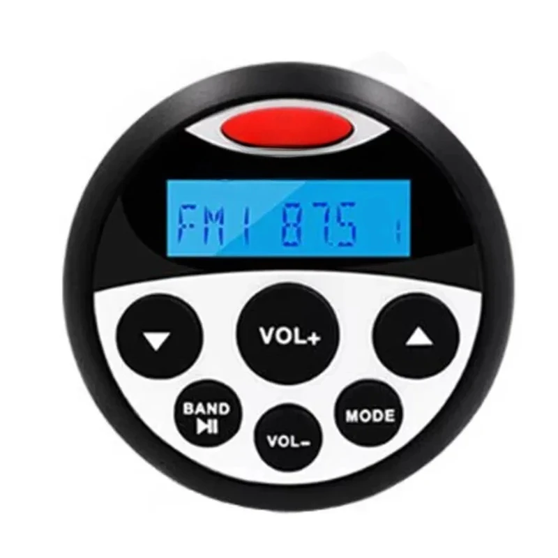 Marine Waterproof Radio Boat FM AM Stereo Receiver System for RV UTV Yacht