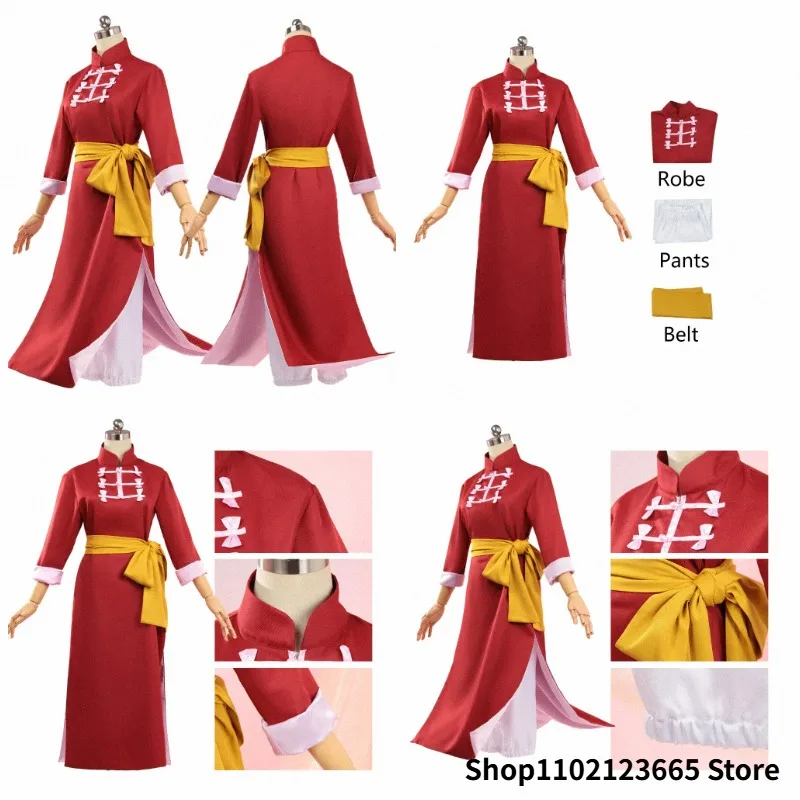Anime-Rollenspiel-Kostüme, komplettes Set aus Roben und Hosen, Uniformen für Frauen, Tang-Anzüge, Trainingskleidung, Party-Performance-Kleidung