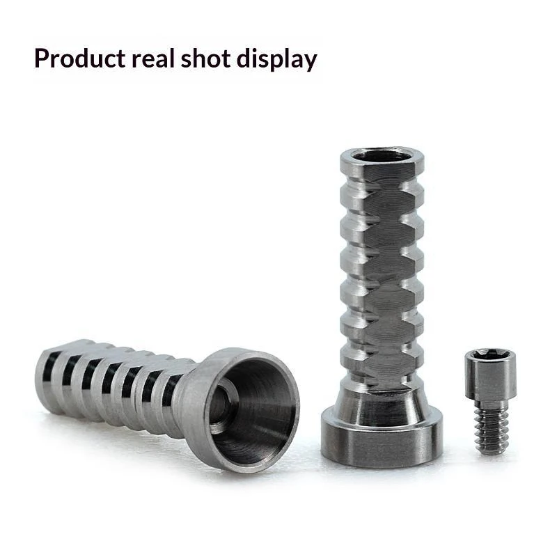 1Pc Temporary Cylinder For Multi-unit Abutment Fits Nobel Biocare Prosthetic Screw Retained Abutment.
