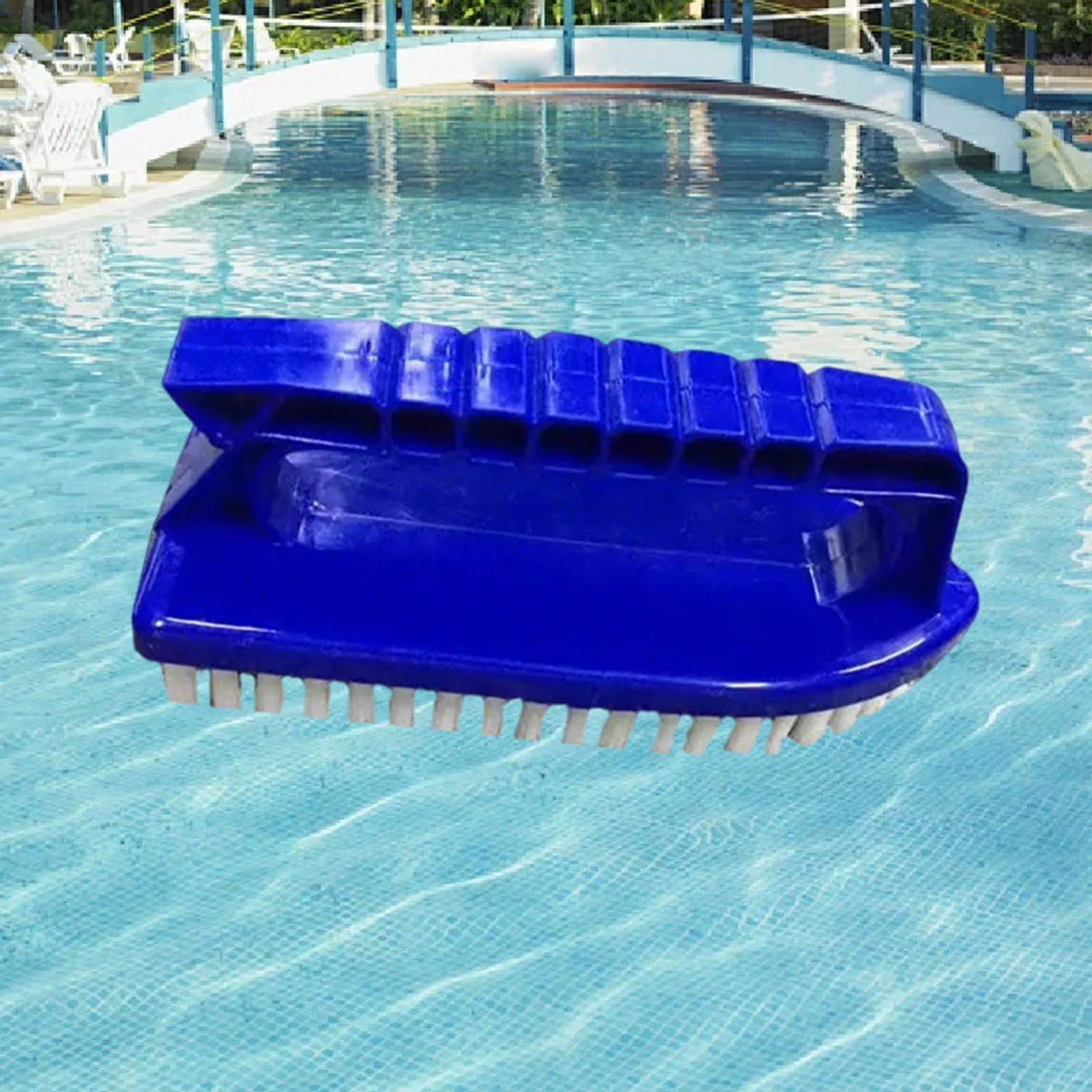Handheld Cleaning Brush Anti-Slip Swimming Pool Floor Washing Brush Tile Scrub Brushes for Bathroom/Shower/Toilet Clean