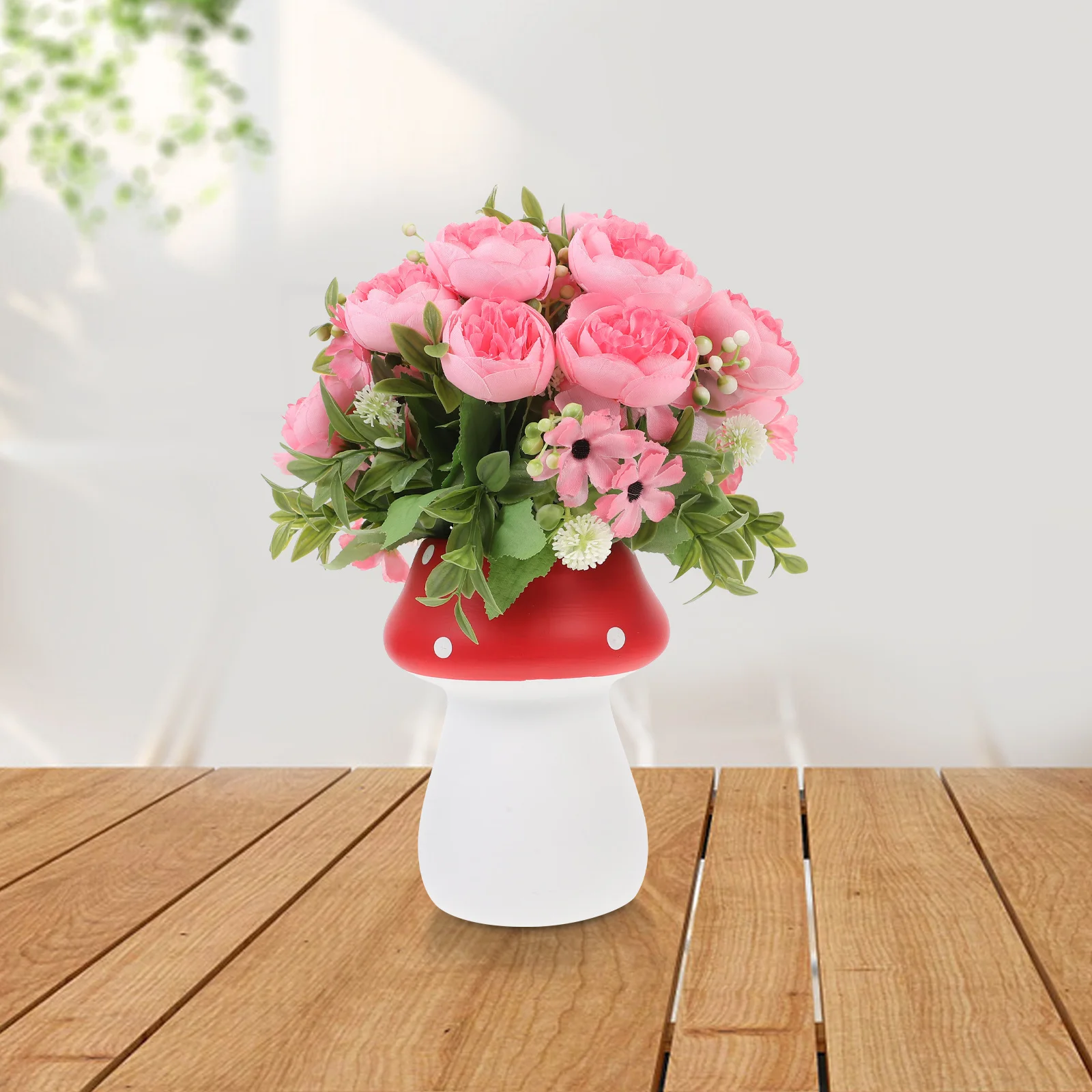 

Ceramic Orchid Pot Desktop Vase Dried Flower Bookshelf Decor Decorative Craft Pots