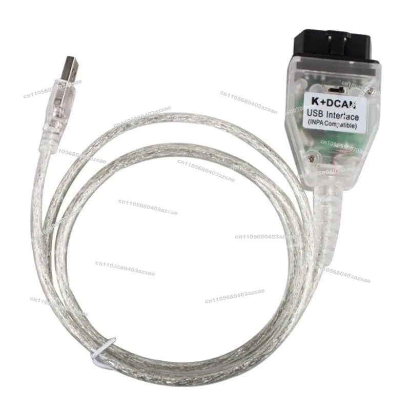 INPA K + DCAN for  White Blue E Series Programming Brush Hidden Diagnostic Cable with Inpa Switch