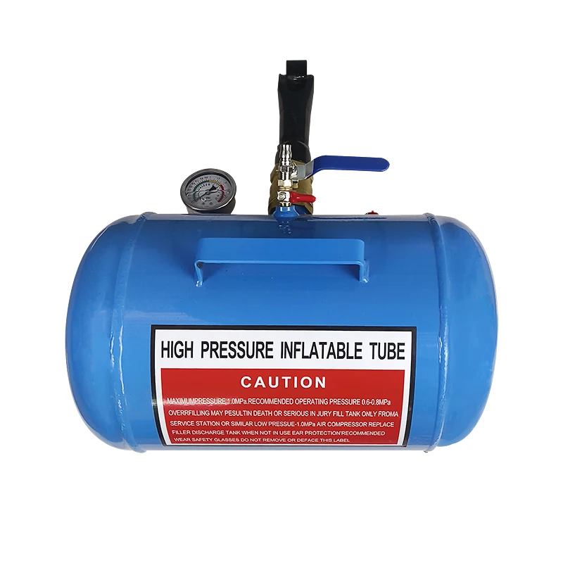 High Quality 3 Gallon 5 Gallon Portable Tire Blaster Inflator Bead Seater Fast Pump Air Tire Bead Seater