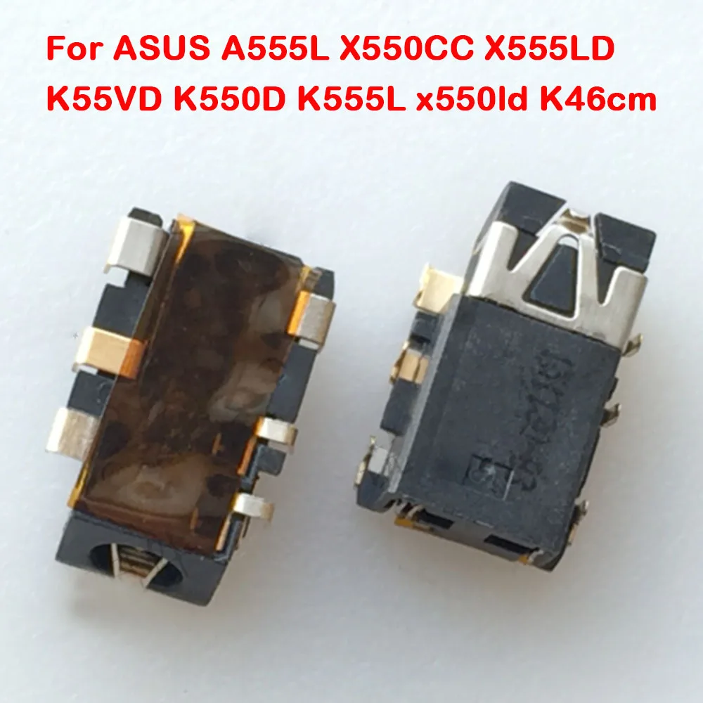 

1-10PCS Audio Jack Socket Connector For ASUS K550D K555L x550ld K46cm A555L x550cc X555LD k55vd Laptop MIC Headphone Port Jack