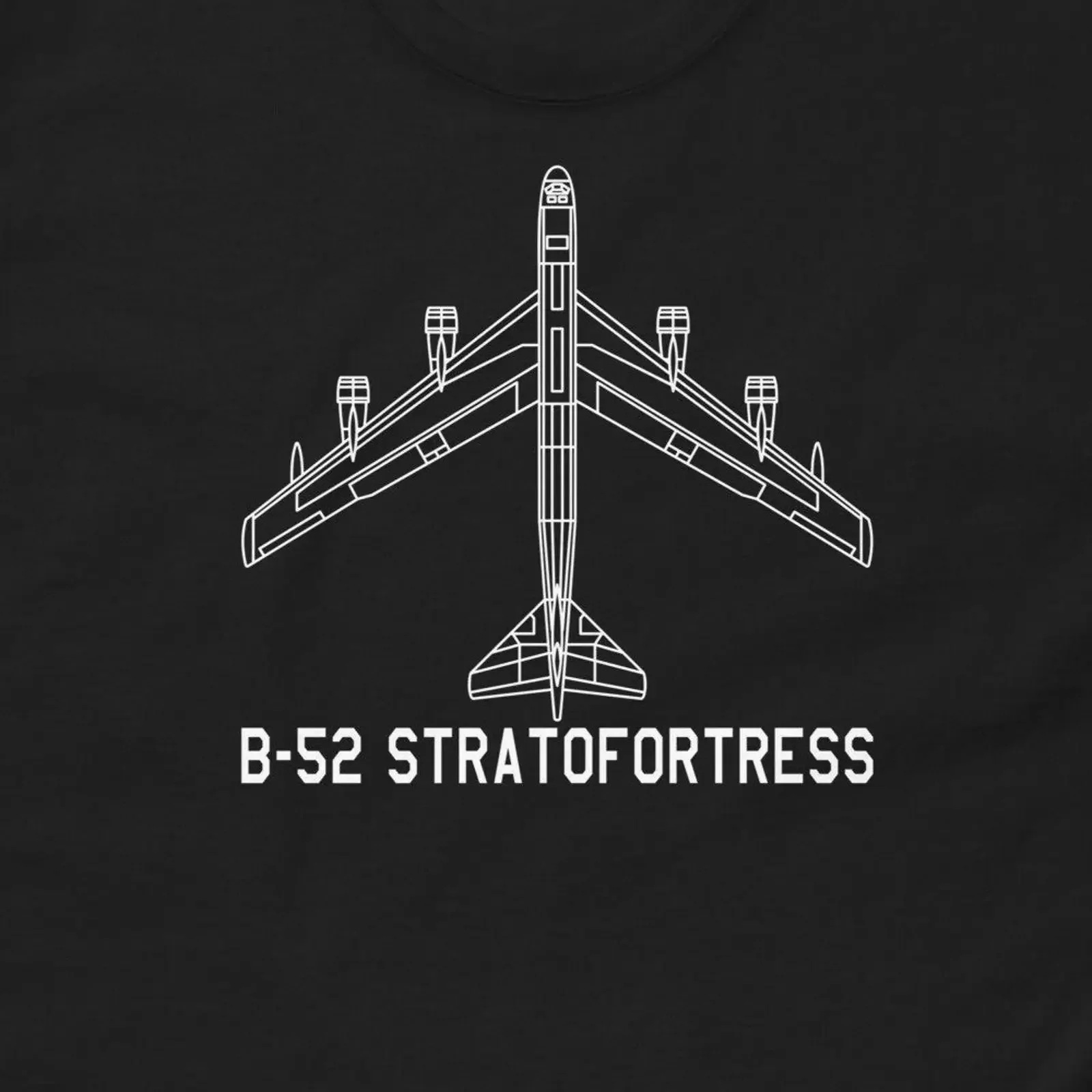 B 52 Stratofortress Bomber Schematic Blueprint Line Drawing Men amp 39 s Classic T Shirt vintage Washed graphic Versatile