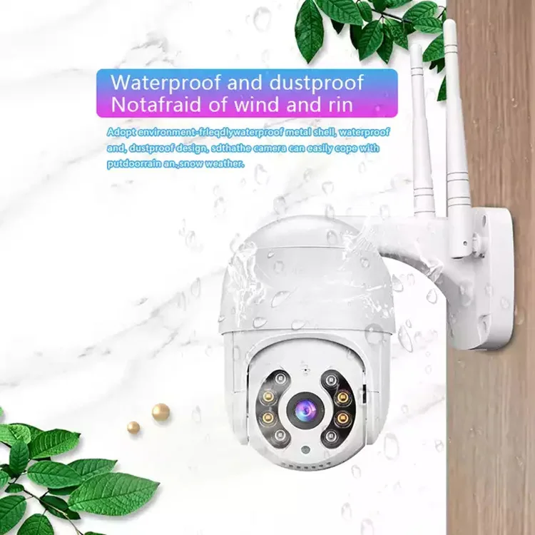 2MP 1080P YCC365/ Yoosee Full Color Night Vision PTZ IP Dome Camera  AI Humanoid Auto Tracking Home Security CCTV Baby  Monitor