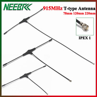 1/5/10/20PCS 915MHz 78/120/220mm T-type Antenna IPEX 1 for FPV Drone TBS CROSSFIRE FRSKY R9mm R9MX ELRS Nano EP1 Receiver