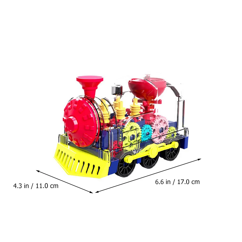Train électrique pour enfants, lumières clignotantes en plastique de qualité supérieure, Simulation sonore, fonction mobile, jeu d'éducation précoce
