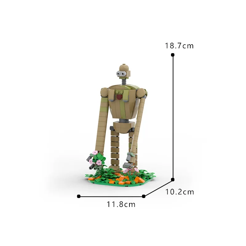 Blocs de Construction flottants City Mech, bricolage, Robot Steampunk, gardien, jouets de Construction, forteresse du ciel, briques d'assemblage, cadeau fantastique
