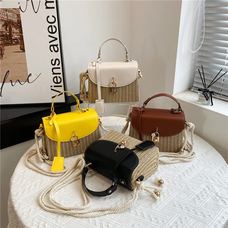 Markowa kwadratowe torby damska modna torba na ramię designerska torba Crossbody śliczne torebki i torebki designerskie luksusowe torba na plażę