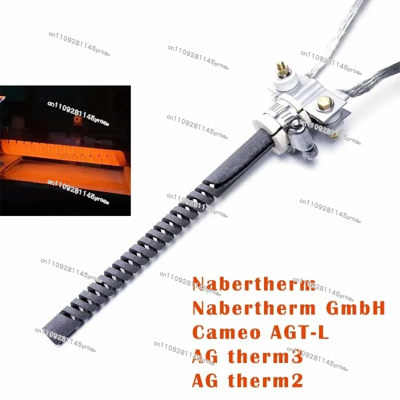 Single Spiral Silicon Carbide Sic Rod Heater Heating Element