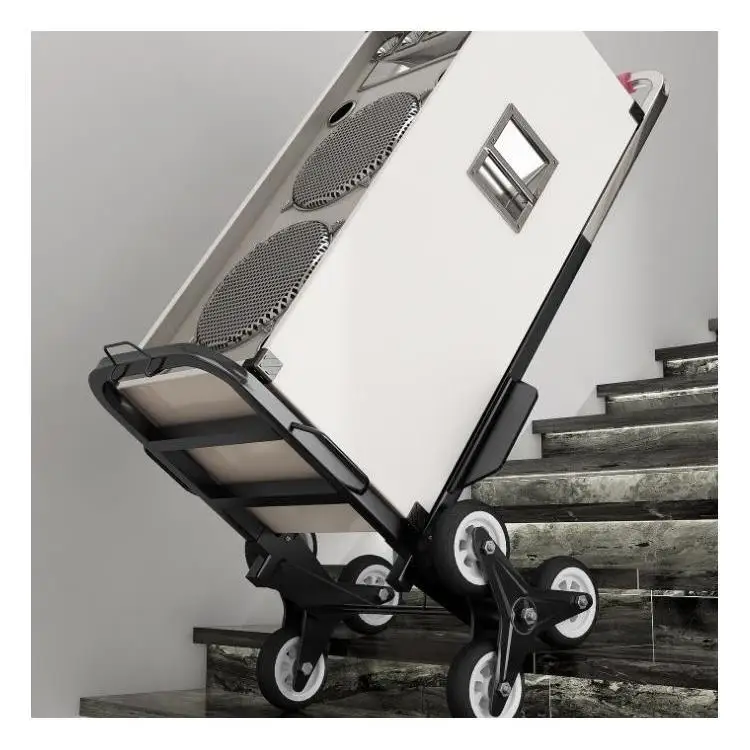 portable-manual-lifting-truck-hand-pulled-cargo-upstairs-downstairs-non-stair-climbing-shopping-cart-iron-body-foldable
