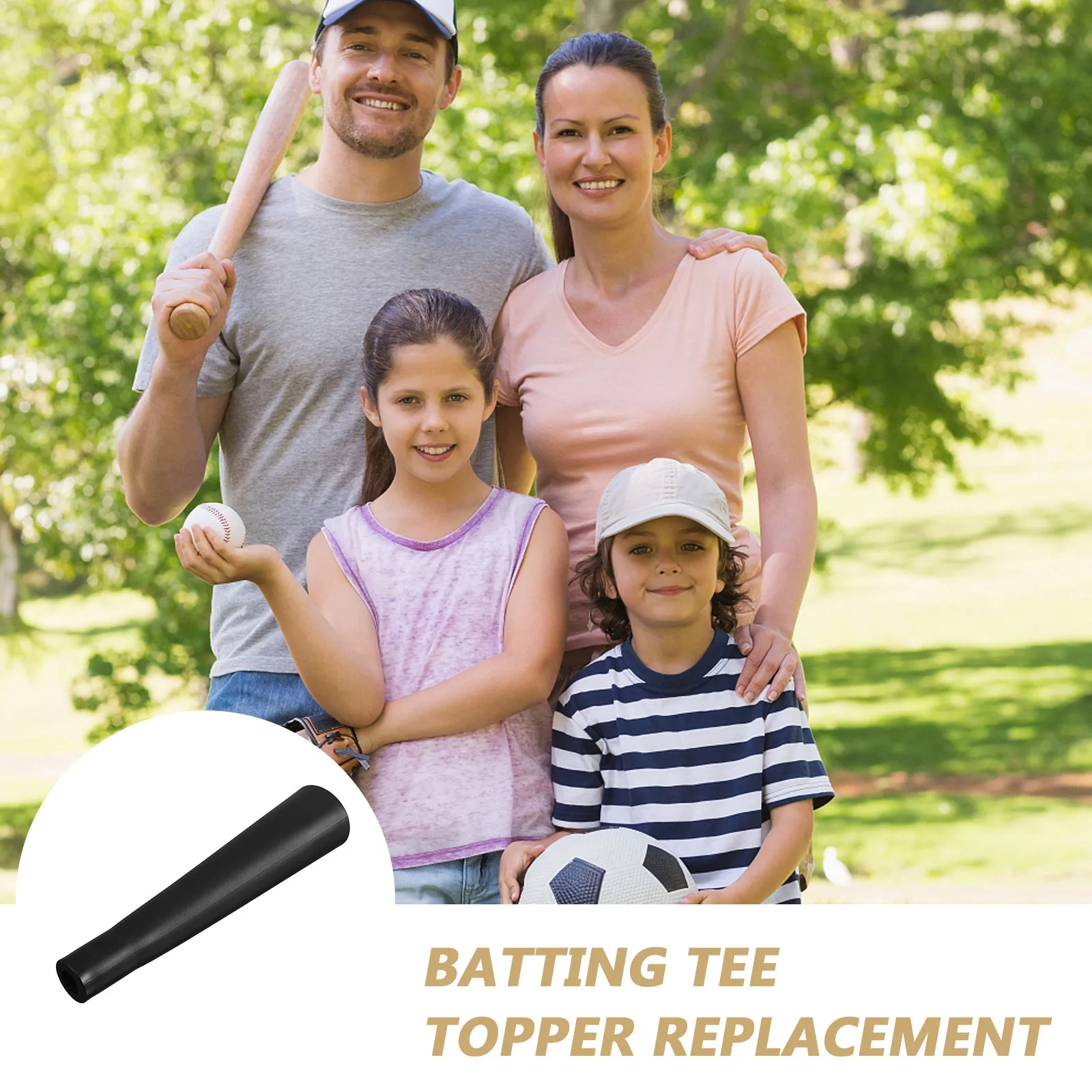 Baseball Batting Tee Topper Upgraded Rubber High Elasticity Replacement Holder for Baseball Softball Training Practice Tee Cup